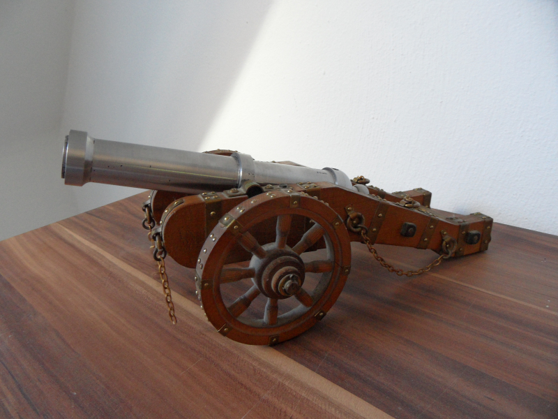 Feldkanone mit Deutschen Beschuss Cal.12mm – billede 2