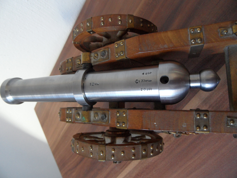 Feldkanone mit Deutschen Beschuss Cal.12mm – billede 6