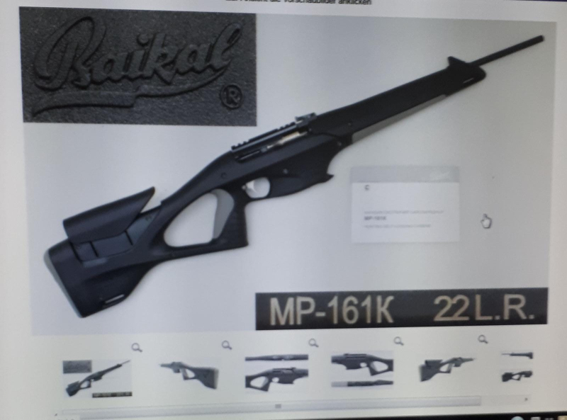 Baikal MP - 161K .22 LR – Bild 2