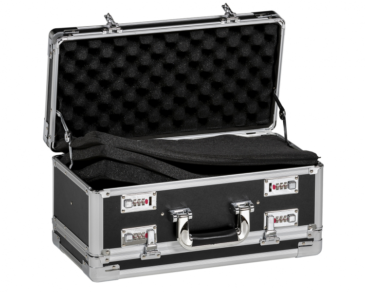 berwall FC 045 Twin XL Doppel Pistolenkoffer Kurzwaffenkoffer Alukoffer – Bild 4