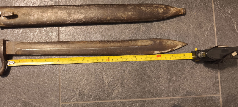 Bajonett Seitengewehr Mauser Modell 1898 – Bild 3