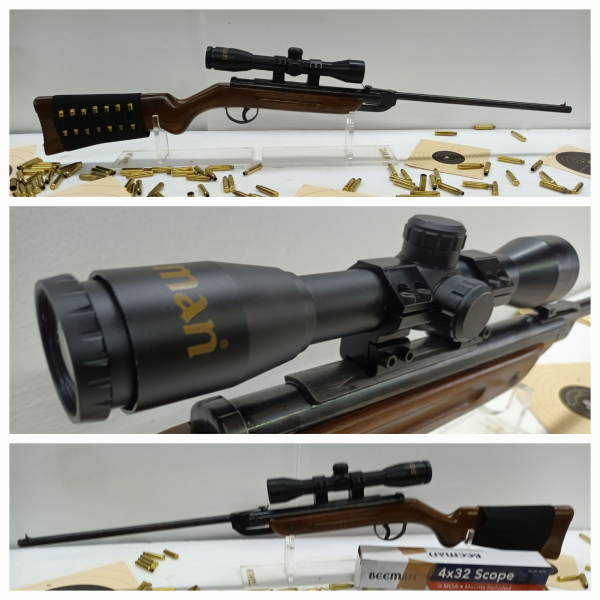 KEILER ___ Luftgewehr + ZF (NEU) 4x32 ___ Schussbereit + Zubehör = MEGA SELTEN – Bild 1