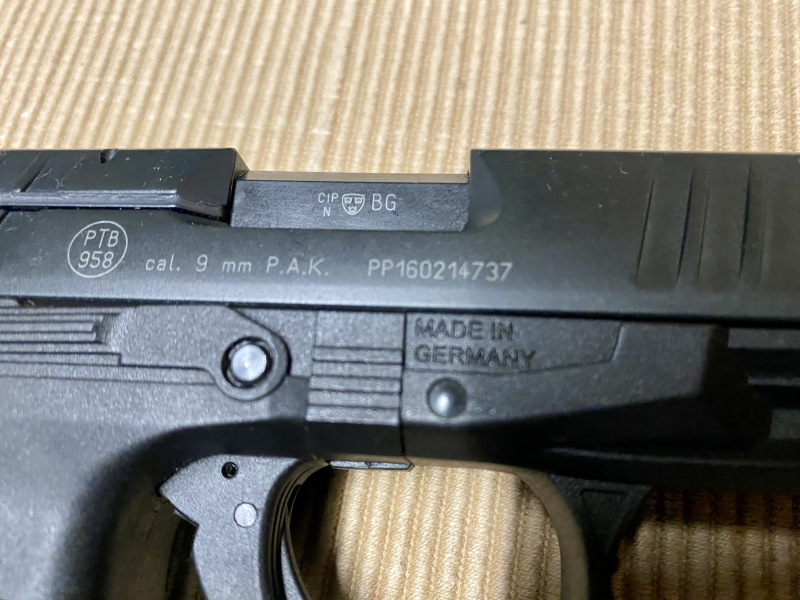 Walther PPQ 9mm PAK – immagine 2