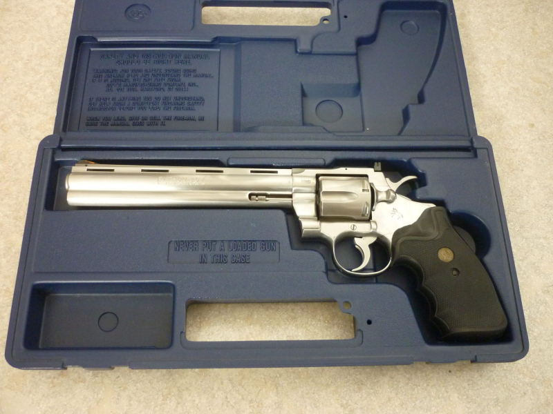 Colt Python, 8 Zoll Lauf, 357 mag., stainless – Bild 3