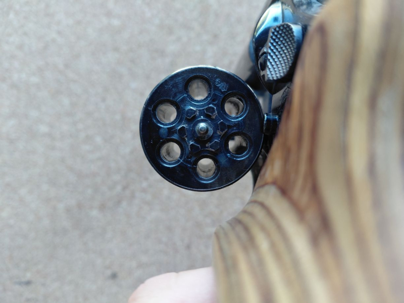 Revolver - S&W Mod.17-6, brüniert, selten, .22 lr (.22 lfB) – Bild 5
