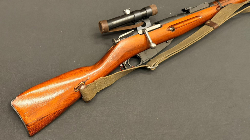 Mosin Nagant Mod. 91/30 Sniper Scharfschützengewehr | 7,62x54R | PU-Zielfernrohr | mit Bajonett – Bild 5