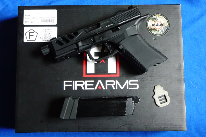 F1 Firearms Gelblaster Co2 Pistole BSF19 ULTIMATE cal. 8mm Gel BB – imaginea 4