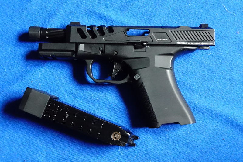 F1 Firearms Gelblaster Co2 Pistole BSF19 ULTIMATE cal. 8mm Gel BB – imaginea 3