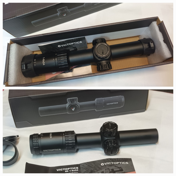 Victoptics OPSL22 S6 ___1-6x24___ ****** Das Perfekte ZIELFERNROHR ****** Jäger / Sportschützen – 4. kép