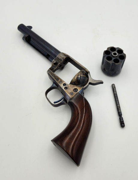SRS Revolver Hege Army 1873, 9mm knall, Hammer – Bild 3