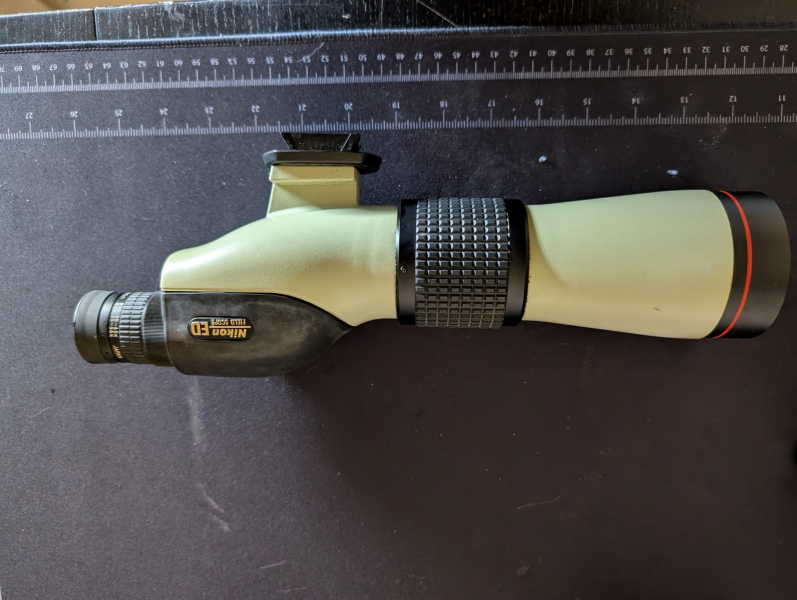 Nikon Fieldscope II ED Spektiv (60mm) inkl 20-45xZoom&Dörr Stativ – immagine 3