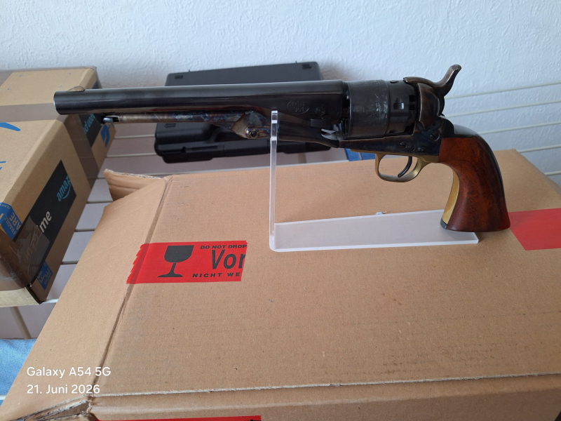 HEGE Westernrevolver Colt Army 1860-8 " Lauf PTB 361 – billede 2