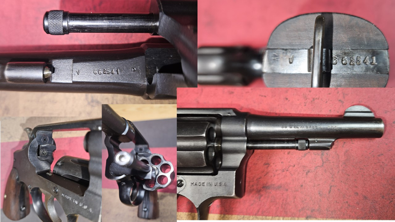 Revolver SMITH & WESSON Modell Victory Kaliber .38S&WSpecial Rarität – Bild 6