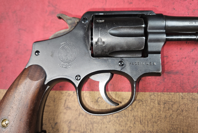 Revolver SMITH & WESSON Modell Victory Kaliber .38S&WSpecial Rarität – Bild 5