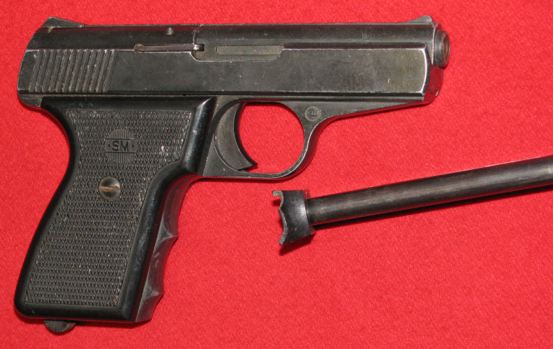 Rhöner Schreckschuss- Pistole, eine Rhöner MOD. SM 80 mit der PTB 267 in KAL. 8mm – Bild 4