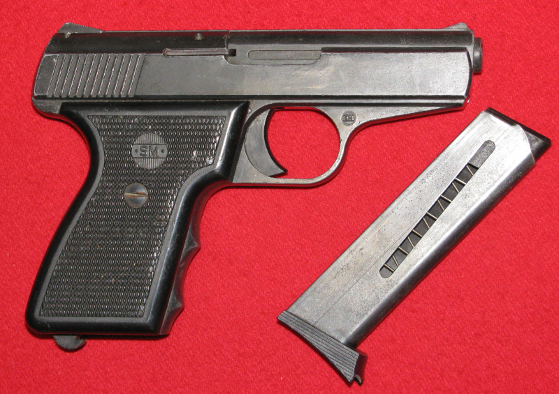Rhöner Schreckschuss- Pistole, eine Rhöner MOD. SM 80 mit der PTB 267 in KAL. 8mm – Bild 3