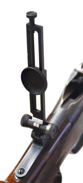 Einzelladerbüchse Browning Modell 1885, Kaliber .45-70Government Black Powder Only, Spindeldiopter – Bild 3