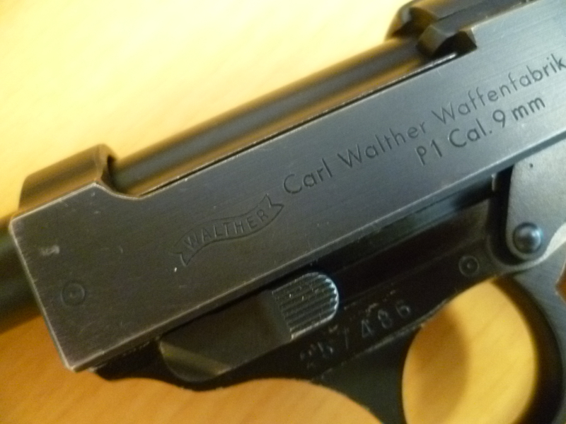 Pistole Walther P 1 Bundeswehr 9mm Luger – Bild 2