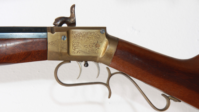 Perkussionsbüchse Bondini Cal. 45 Matchlauf 24,5 mm – Bild 3