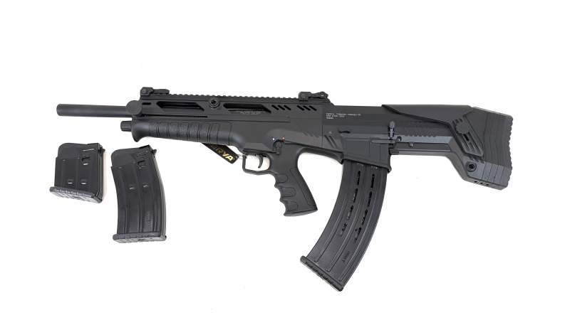 Derya Bullpup Mod. N100 Kal. 12/76 inkl. Magazine, 1x 2-Schuss, 1x 5-Schuss, 5x 10-Schuss *NEU* – Bild 2