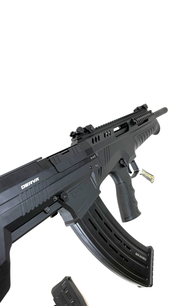 Derya Bullpup Mod. N100 Kal. 12/76 inkl. Magazine, 1x 2-Schuss, 1x 5-Schuss, 5x 10-Schuss *NEU* – Bild 5
