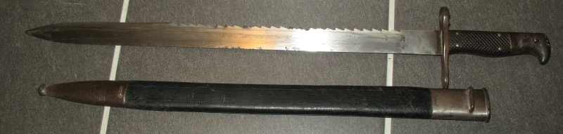 Bajonett mit Säge Schweiz Vetterli M1878 – immagine 2