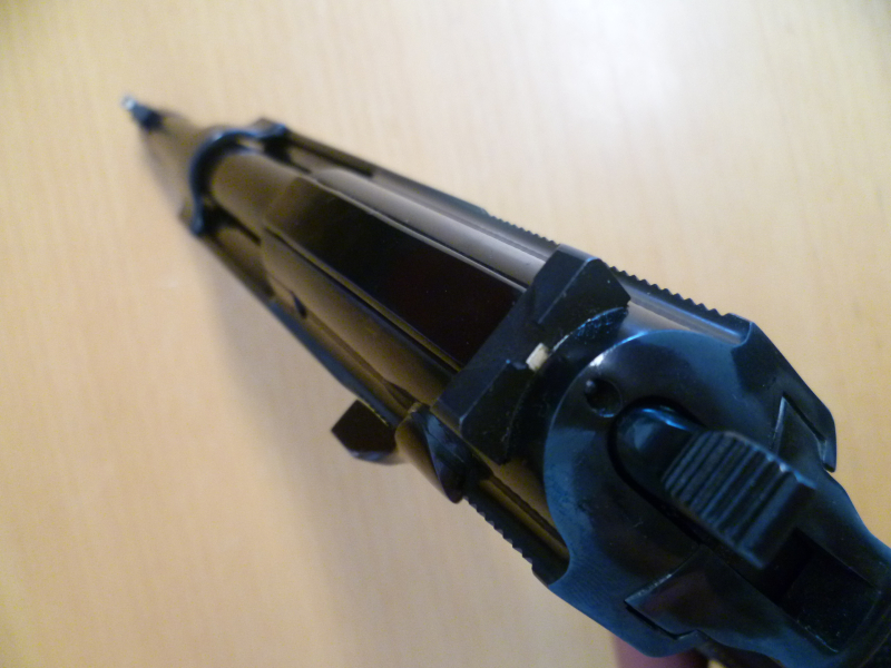 Pistole Walther P.38 Hochglanz / Stahlgriffstück WaA 359 9mm Luger – Bild 4