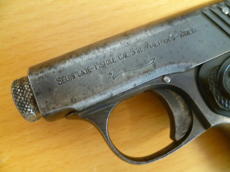 Pistole Walther Modell 2 6,35 mm Browning – Bild 2