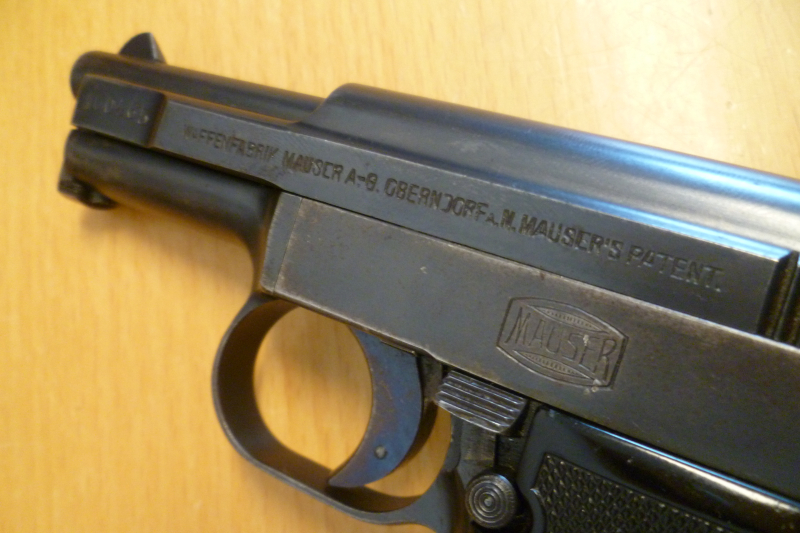 Pistole Mauser 1910 6,35 mm Browning – Bild 2