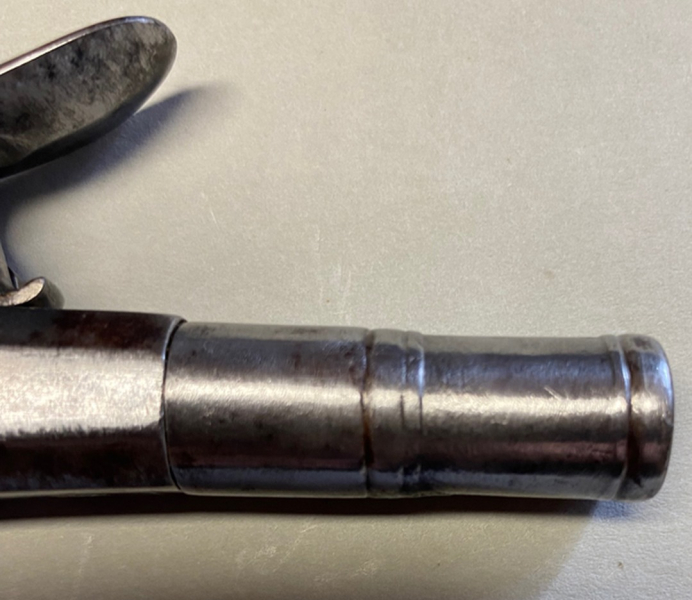 Ganzmetall-Steinschloss-Taschenpistole um 1760 – Bild 6