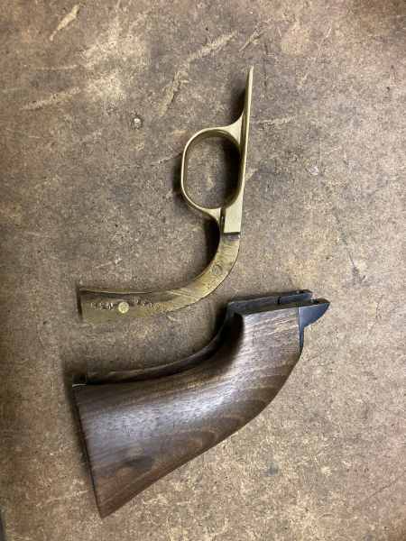 Griffstück Colt Army 1860 ohne Schrauben – Bild 2