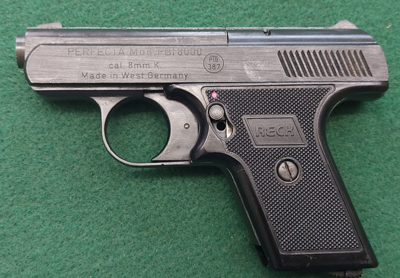 RECK Perfecta Mod. FBI 8000 cal. 8mm PTB 387/2 – imagen 1