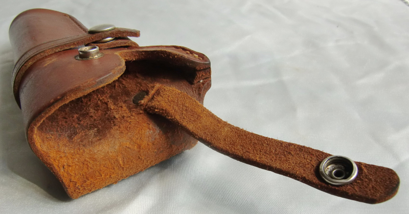 HOCHWERTIGES LEDERHOLSTER VON VIKING FÜR "SCHLANKE" KURZWAFFEN BIS CA. 5", AB 1,--EUR STARTGEBOT! – Bild 3