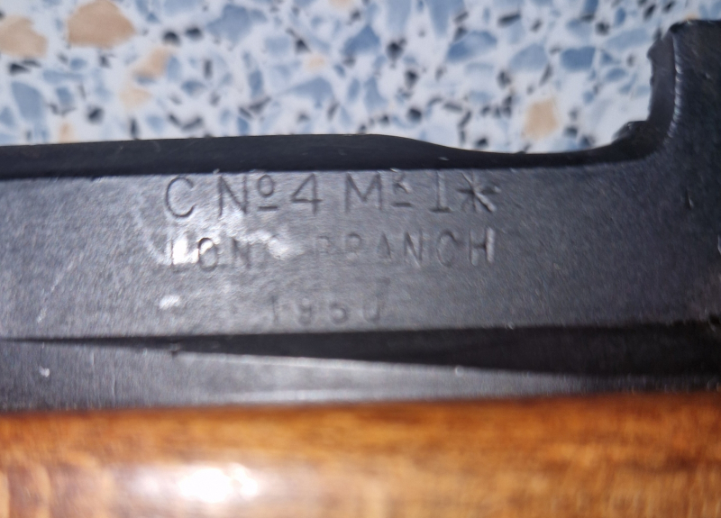 Lee Enfield No.4 MK 1* Long Branch 1950, .303British – slika 3
