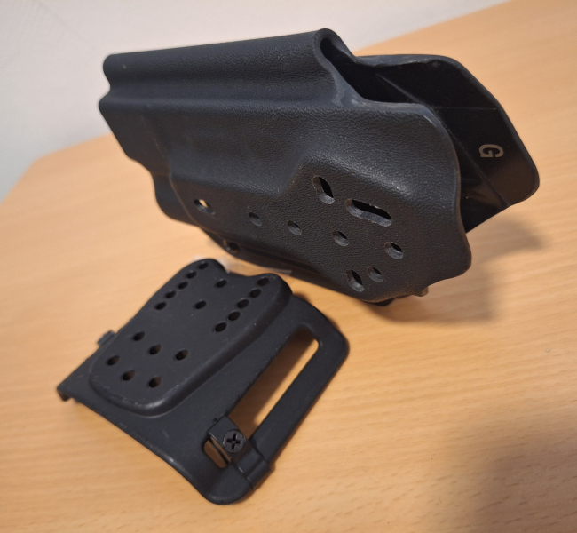 Schnellzieh-Holster Glock 17 & 19, Glock Holster – Bild 4