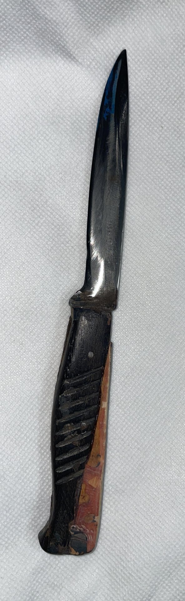 Grabendolch 1 WK Kampfmesser Wehrmacht Heer No K 98 Koppelschuh Dolch – Bild 2