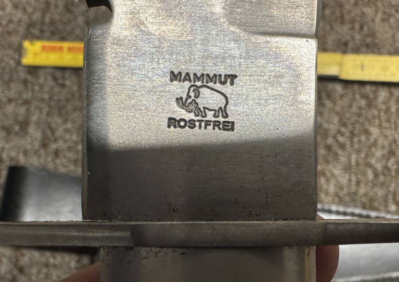 Überlebensmesser Mammut rostfrei – Bild 3