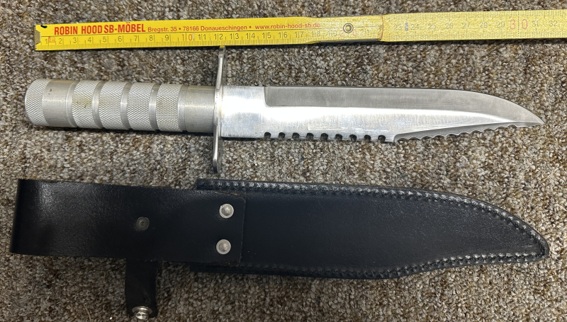 Überlebensmesser Mammut rostfrei – Bild 2