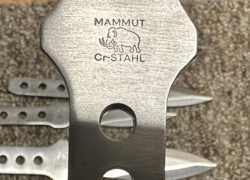 Zwei Wurfmesserset Mammut ! – Bild 3