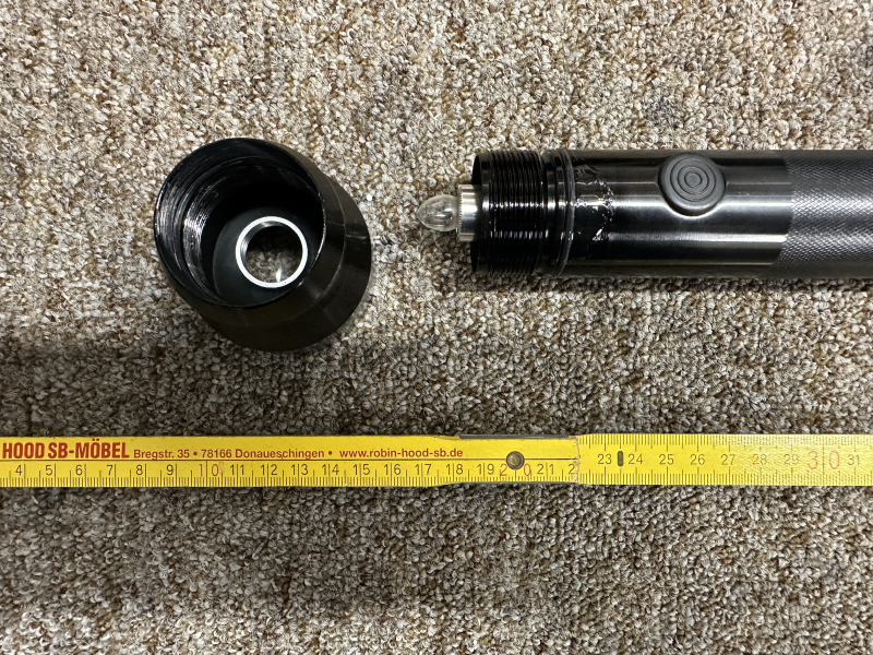 Taschenlampengehäuse aus Aluminium – Bild 3
