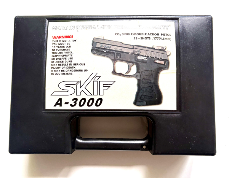 Luftpistole Anics Skif A 3000 CO2 28 Schuss inkl. Zubehör und OVP Kaliber 4,5mm – Bild 3