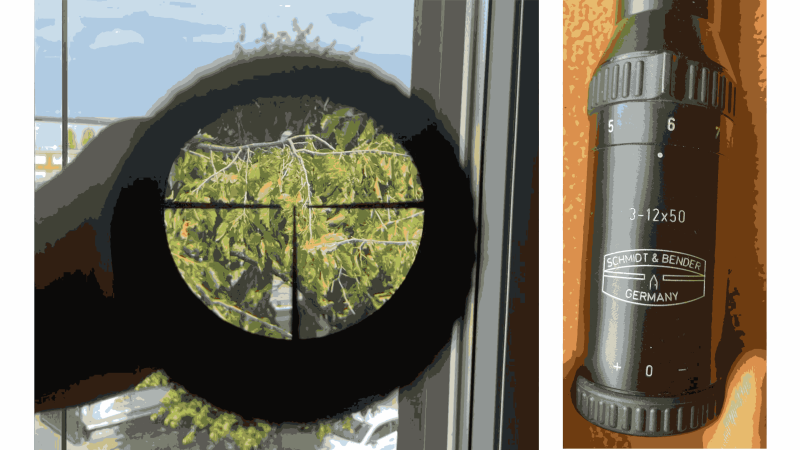 Schmidt und Bender 3-12 x 50 Absehen 1 – снимка 3