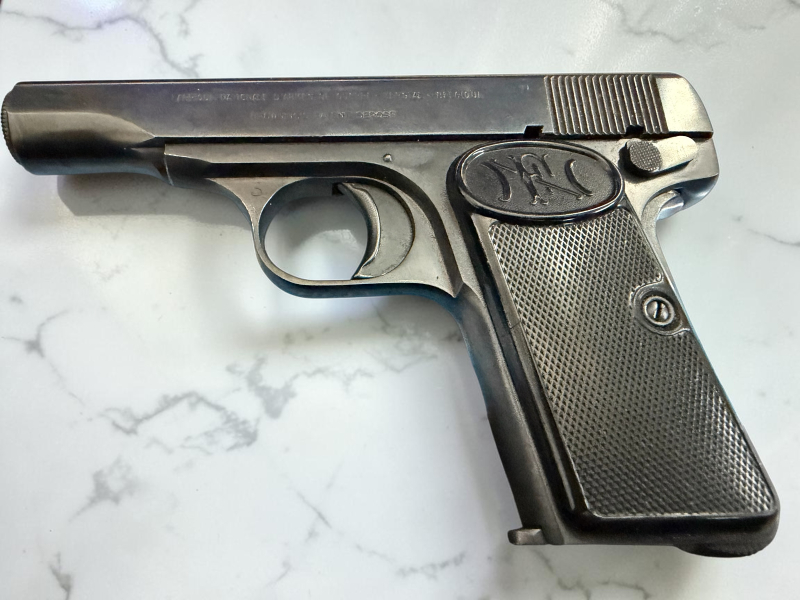 FN Browning Mod. 1910 – Kal. 7,65 Browning – Belgien – Originalzustand – Vorkrieg – Bild 2