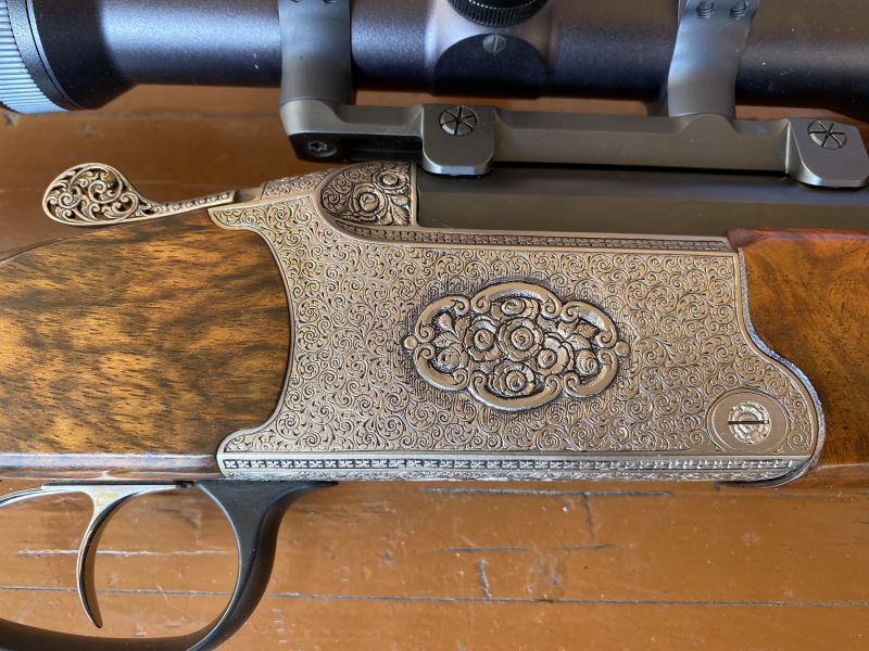 Einmalig: Blaser Bergstutzen B95 Royal 9,3x74R 6,5x57R Swarovski 2,5-10x56 – Bild 4