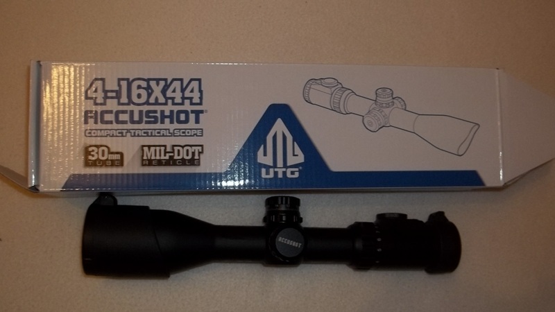 UTG ACCUSHOT 4-16x44 Compact tactical Scope – immagine 2