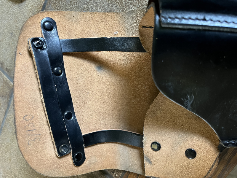 Lederholster Walther P1 P38 fast neuwertig – Bild 3