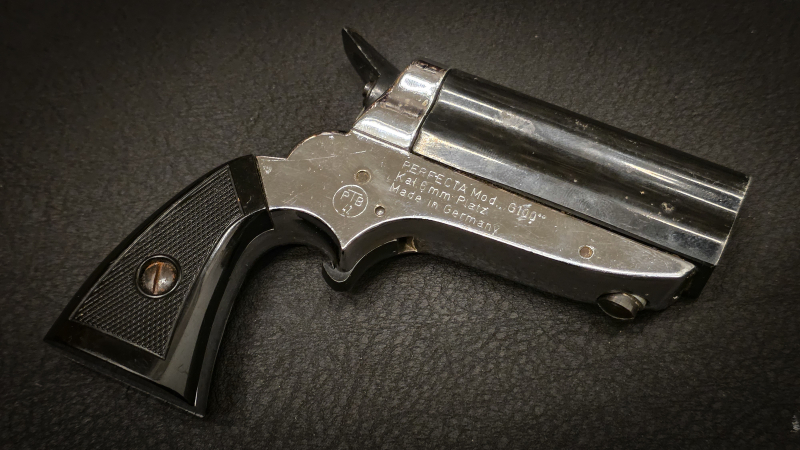 Schreckschusspistole Pepperbox Perfecta Mod. G100 Kaliber 6mm Flobert Platz PTB42 – Bild 2