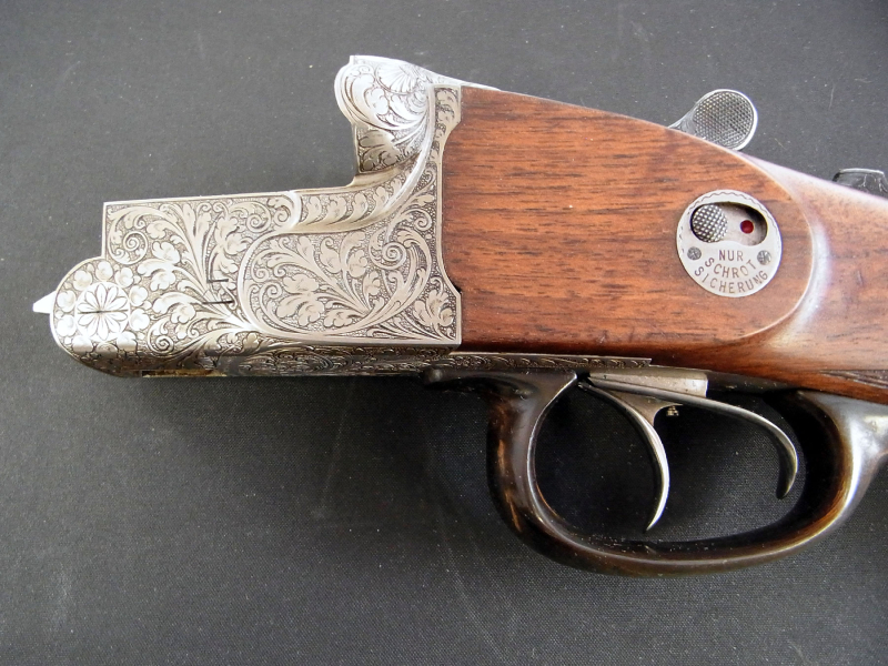 Krieghoff Trumpf Sep. Handspannung Traum Waffe – billede 3