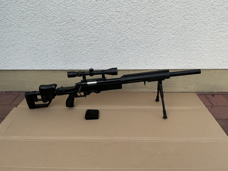 GSG 4410 Sniper Softairgewehr 6mmBB Federdruck – imaginea 2