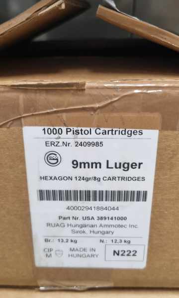 9mm Luger Geco Hexagon – Bild 2